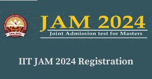 IIT JAM 2024 Registration